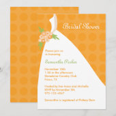 Chic Bridal Shower Uitnodiging (Voorkant / Achterkant)