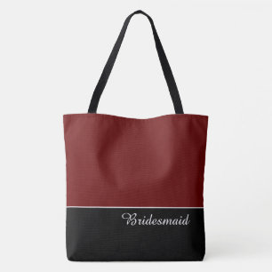 Chic Bridesmaid Canvas tas