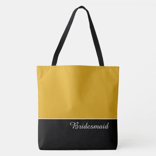 Chic Bridesmaid Canvas tas (Voorkant)