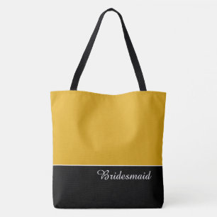Chic Bridesmaid Canvas tas