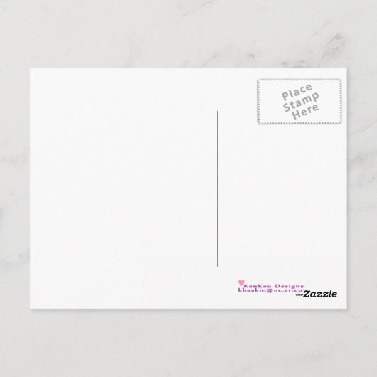 Chic Briefkaart (Achterkant)