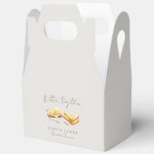 Chic brood en boter bruidsfeest bedankdoosjes (Open)