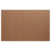 Chic Brown Cream Spotty Polka Dot Pattern Stof (Fat Quarter)