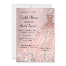 Chic Bruid roze jurk Diamond Bruiloft Borrel