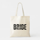 Chic Bruidsmeisjes Team Bruidsfeest Tote Bag (Achterkant)