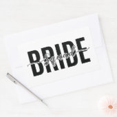 Chic Bruidsmeisjes Team Hen Party Rechthoekige Sticker (Envelop)