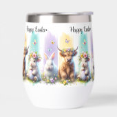 Chic Brushstroke Paas Koe Wine Tumbler (Links)