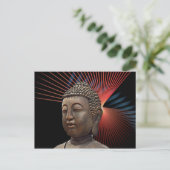 Chic Buddha Yoga Style Briefkaart (Staand voorkant)