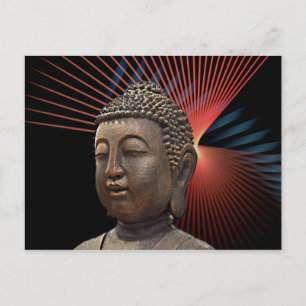 Chic Buddha Yoga Style Briefkaart