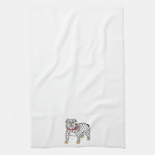 Chic Bulldog, Go Dawgs Theedoek (Verticaal)