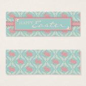 Chic Bunny Skinny Gift Label Mini Visitekaartjes (Voorkant /achterkant)