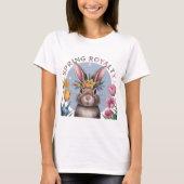 Chic Bunny Spring Royalty T-shirt (Voorkant)