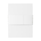 Chic Burgundy Burnt Sinaasappel Floral Greenery We Uitnodigingen Wikkel (Achterkant Voorbeeld)