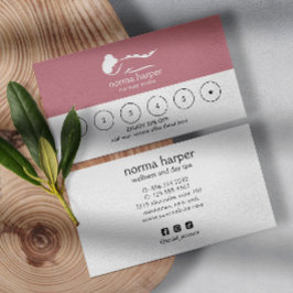 CHIC Business Reward 6 Punch Logo PINK Klantenkaartje