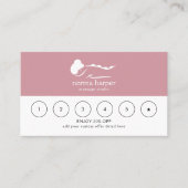 CHIC Business Reward 6 Punch Logo PINK Klantenkaartje (Voorkant)