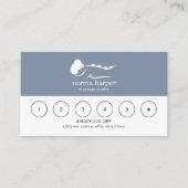 CHIC Business Reward 6 Punch Logo STOFFIG ROZE Klantenkaartje (Voorkant)