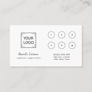 CHIC Business Reward 6 Punch Logo wit ROZE Visitekaartje
