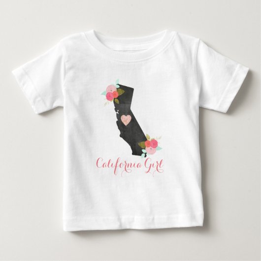 Chic California State & Moveable Heart Girl's (Voorkant)