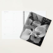 Chic Calla Lelies Zwart & Wit Bloemen Bruid Planner (Display)