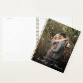 Chic Calligrafie Script Persoonlijke Foto  Planner (Display)
