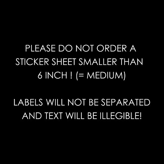 Chic Calligraphy Wedding Guest Adresetiketten Sticker