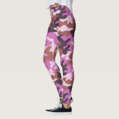 Chic Camouflage Khaki Pattern-Leggings Leggings (Links)