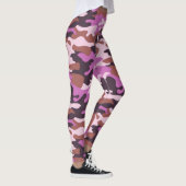 Chic Camouflage Khaki Pattern-Leggings Leggings (Rechts)