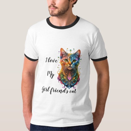 "Chic Cat Love Collectie" T-shirt (Voorkant)