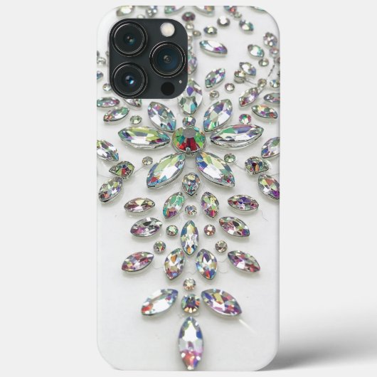  Chic Cell Phone Case with Modern Glitter Effect  (Achterkant)