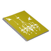 Chic Chandelier Notebook Notitieboek (Rechterzijde)