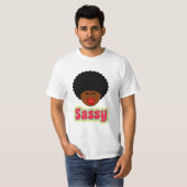 Chic Cheeky Woman T-shirt (Voorkant volledig)