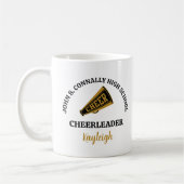 Chic Cheerleading Aangepaste Middelbare School Koffiemok (Links)