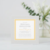 CHIC CHEVRON | BRIDAL SHOWER INVITATION KAART (Staand voorkant)