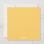 CHIC CHEVRON | BRIDAL SHOWER INVITATION KAART (Achterkant)