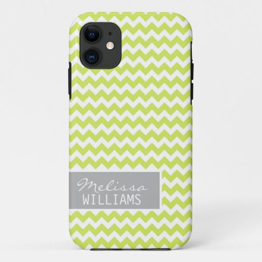 Chic Chevron Case-Mate iPhone Case (Achterkant)