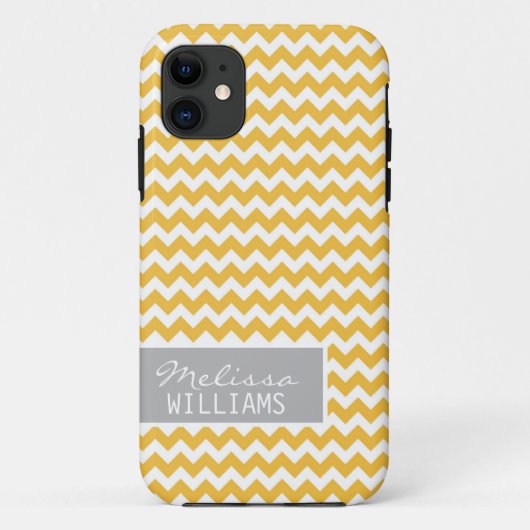 Chic Chevron Case-Mate iPhone Case (Achterkant)