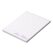 Chic Chevron Notitieblok (Linkerzijde)