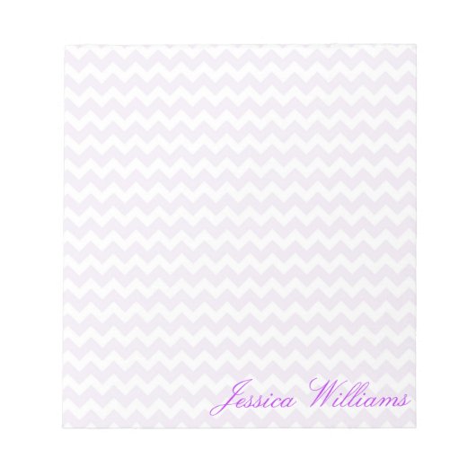 Chic Chevron Notitieblok (Voorkant)