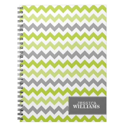 Chic Chevron Notitieboek (Voorkant)