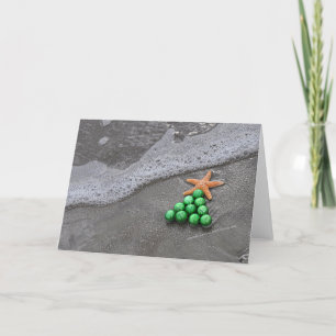 Chic Christmas Card Feestdagen Kaart