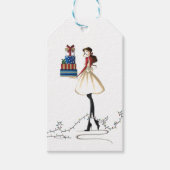 Chic Christmas Cheer Cadeaulabel (Voorkant)