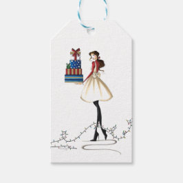 Chic Christmas Cheer Cadeaulabel