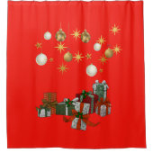 Chic Christmas Douchegordijn (Voorkant)