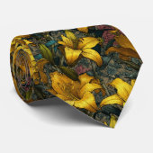 Chic Christmas Gift For Husband Lilies Stropdas (Opgerold)