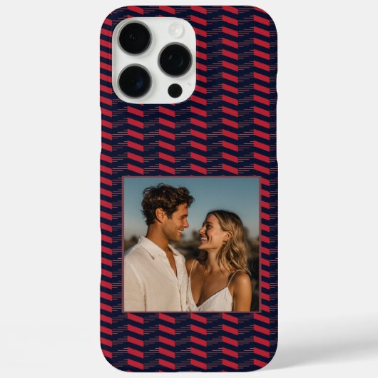 Chic Christmas Gift Ideas Herringbone  Case-Mate iPhone Case (Achterkant)