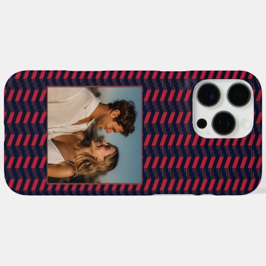 Chic Christmas Gift Ideas Herringbone  Case-Mate iPhone Case (Achterkant (horizontaal))