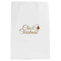 Chic Christmas: minimalistische Santa Hat & Holly 