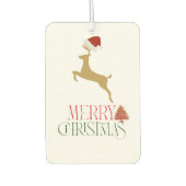 Chic Christmas scandinavian pattern Luchtverfrisser (Voorkant)