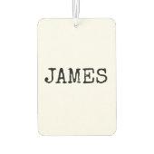 Chic Christmas scandinavian pattern  Luchtverfrisser (Achterkant)