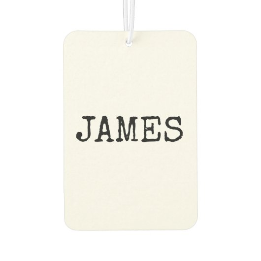 Chic Christmas scandinavian pattern Luchtverfrisser (Achterkant)